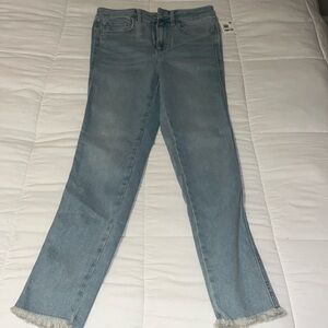 Free People light blue skinny jeans size 28 NWT!
